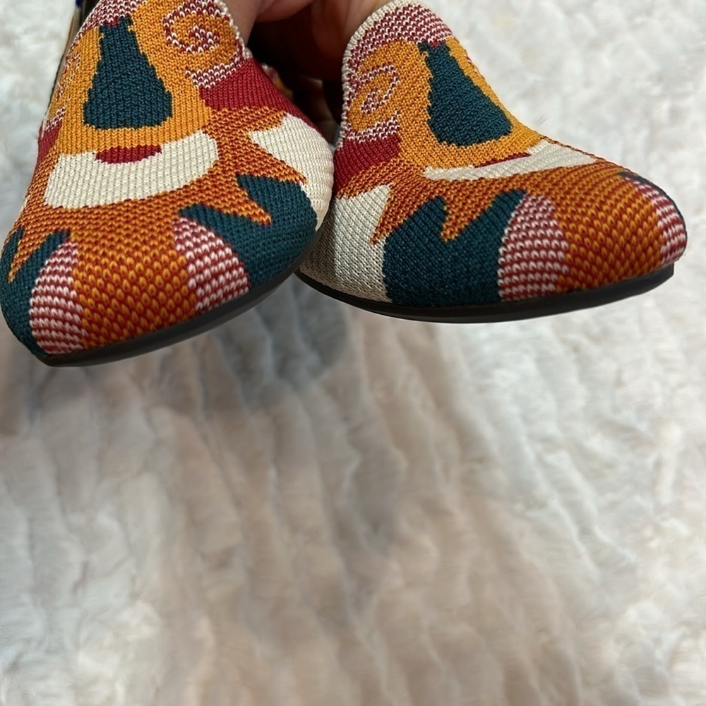 Rothy's Women's Moroccan Amber Loafer (Retired Colorway) size 7 orange flats - Picture 8 of 9